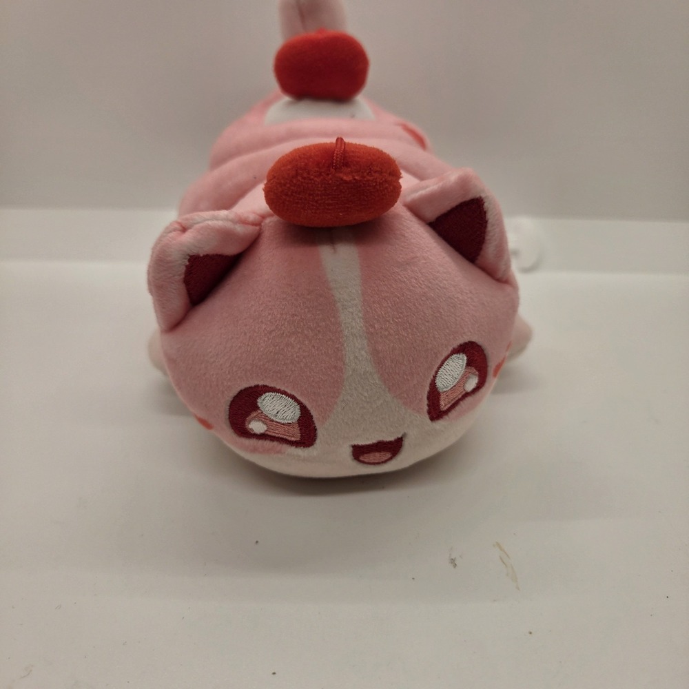 APHMAU Pink Cupcake Cat Loaf Plush Valentine Hearts Stuffed Animal